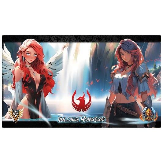 soul masters playmat vulcania homusubi red angel waterfall