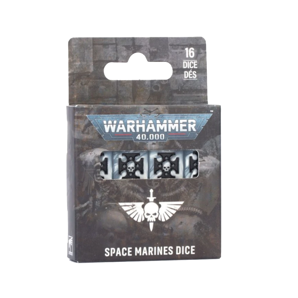 warhammer 40k space marines dice citadel miniatures