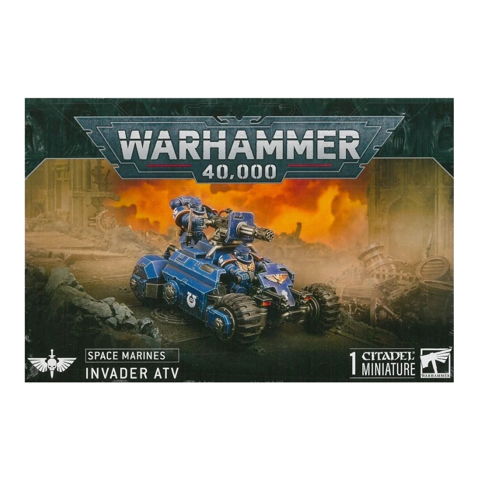warhammer 40k space marines invader atv