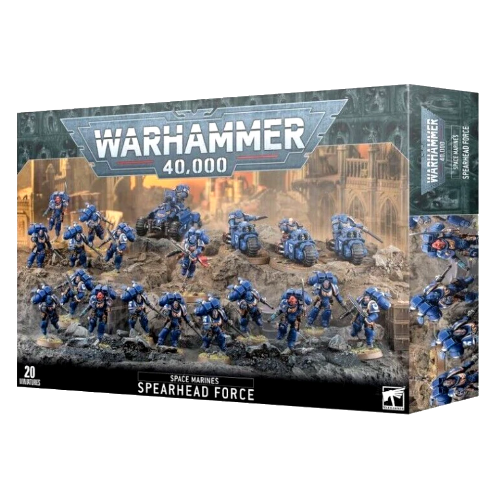 warhammer 40000 space marines spearhead force citadel miniatures