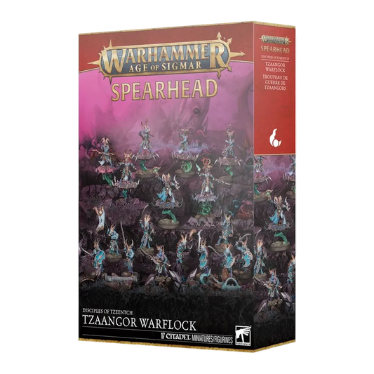 spearhead tzaangor warflock for disciples of tzeentch