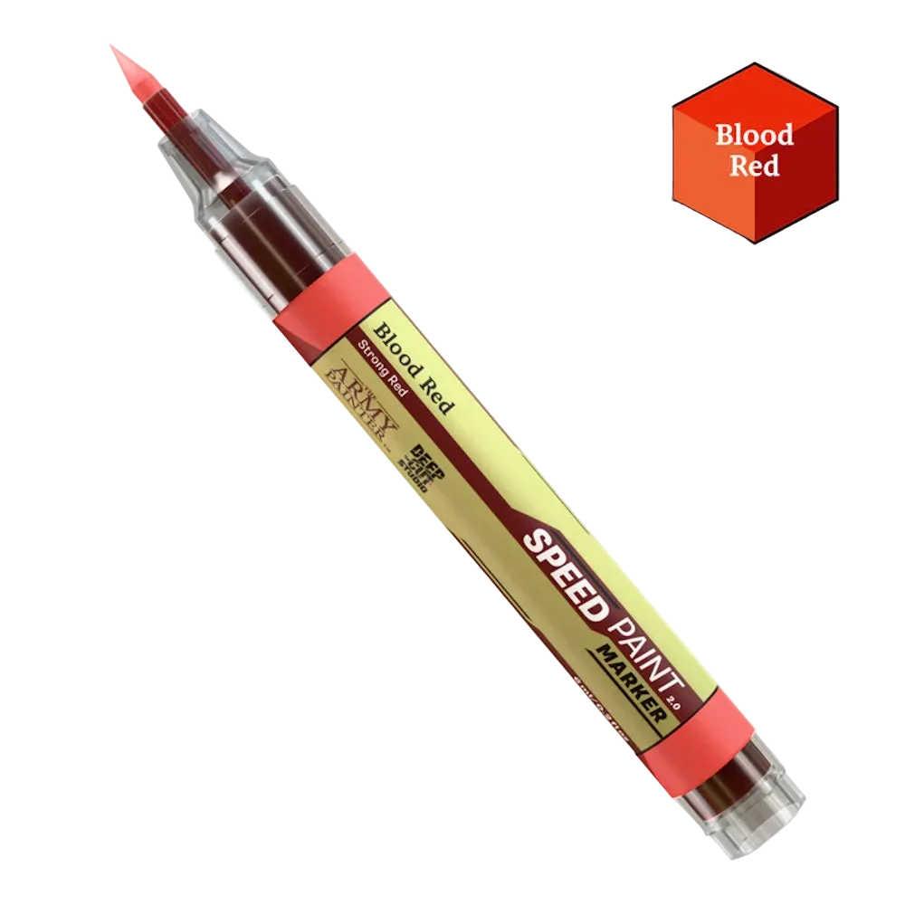 blood red army painter paint marker