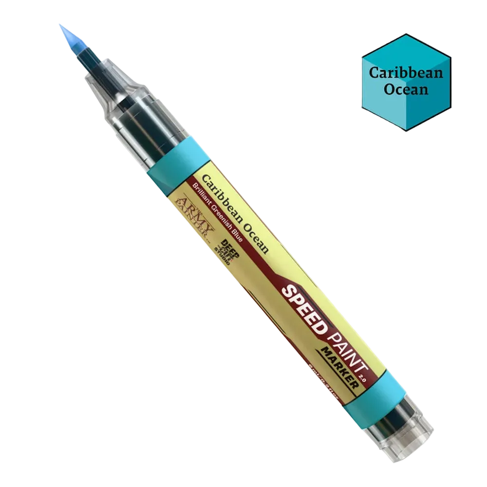 caribbean ocean army painter paint marker