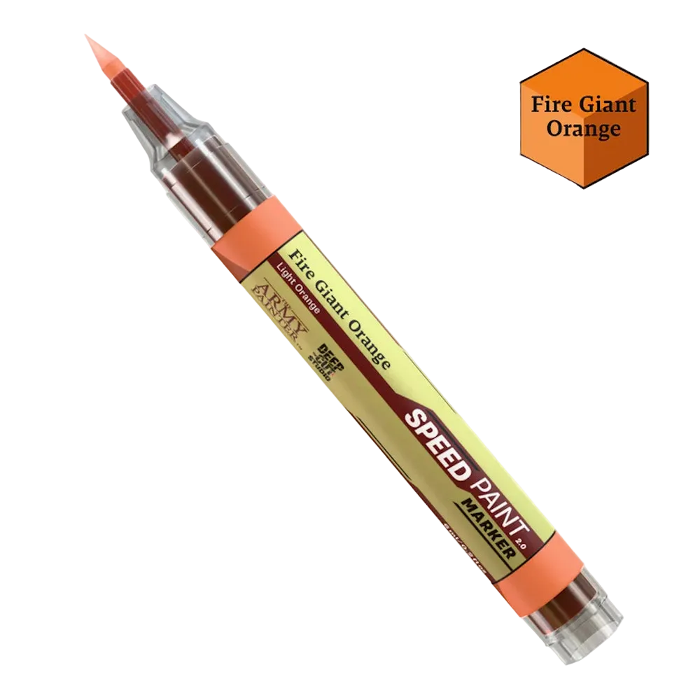 light orange army painter speedpaint marker