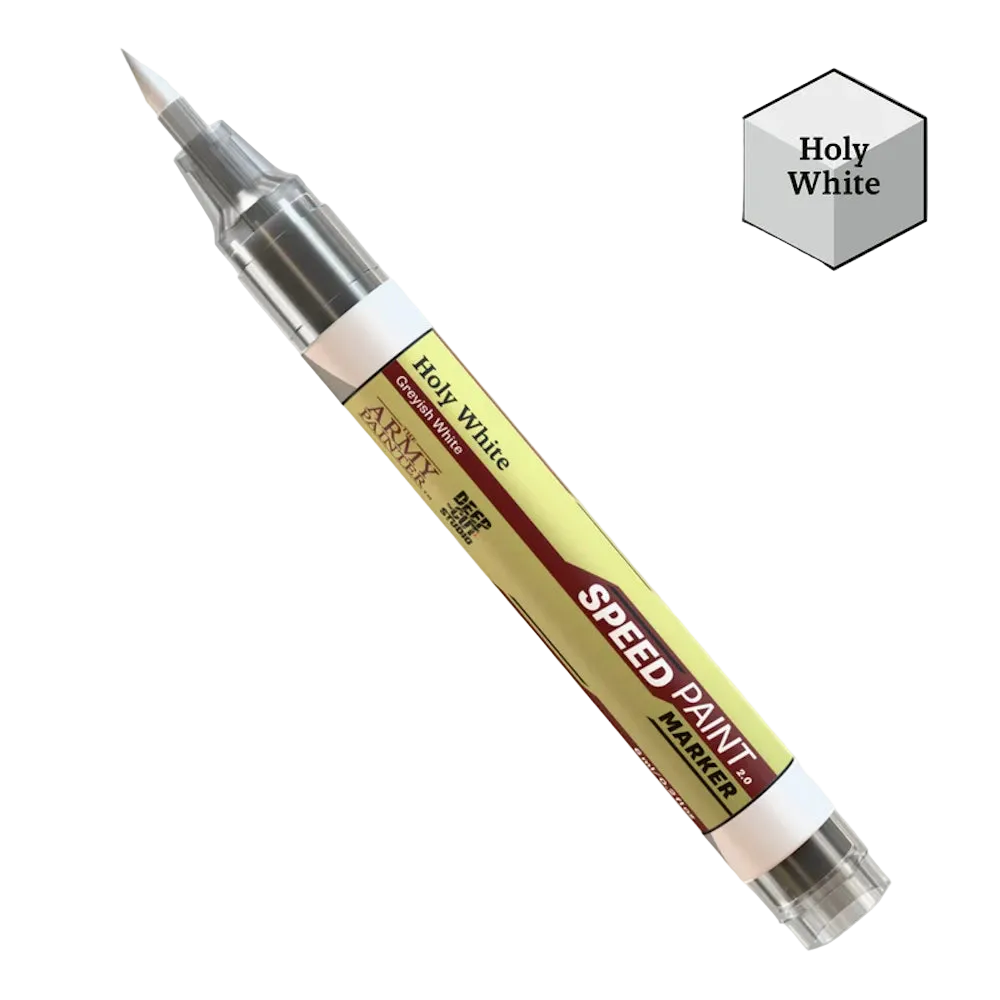 holy white army painter paint marker