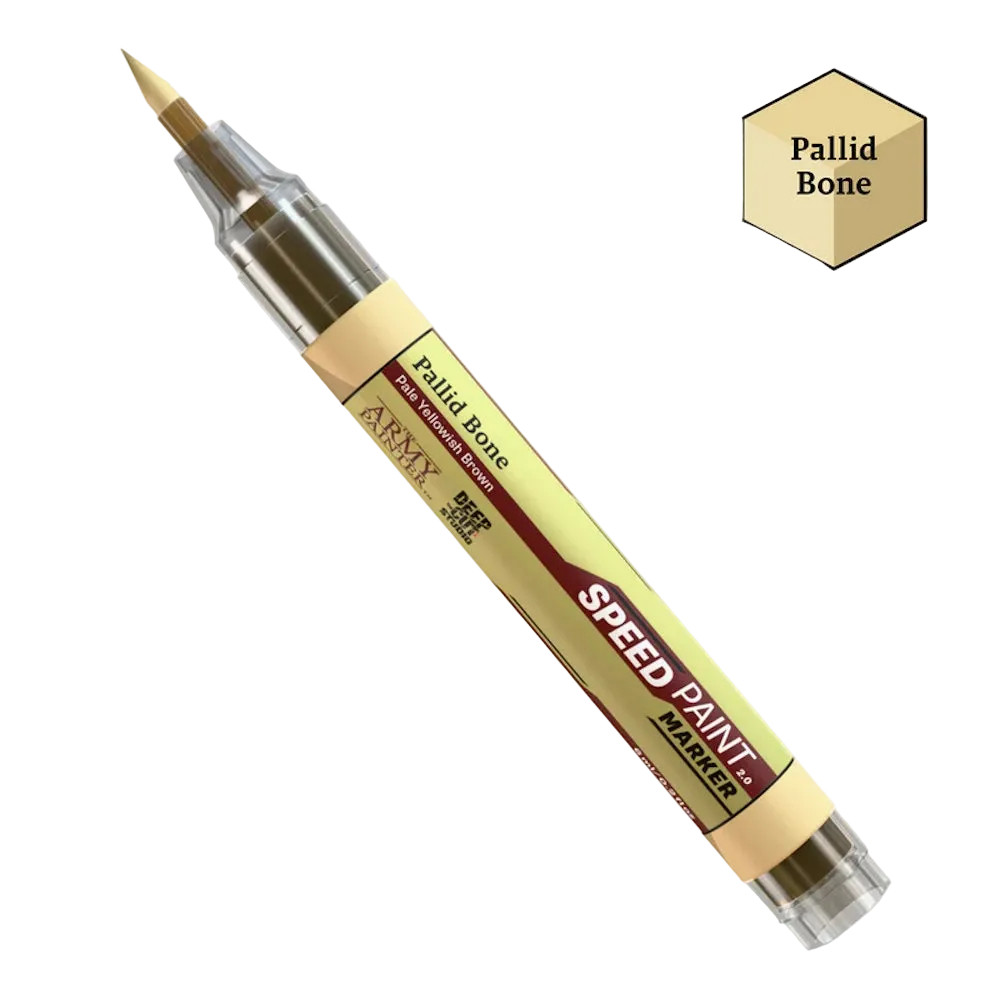 army painter speedpaint markers palid bone