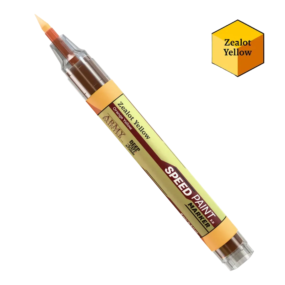 orange yellow speedpaint marker