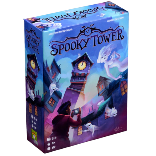 Johnathan Favre Godal spooky tower board game box