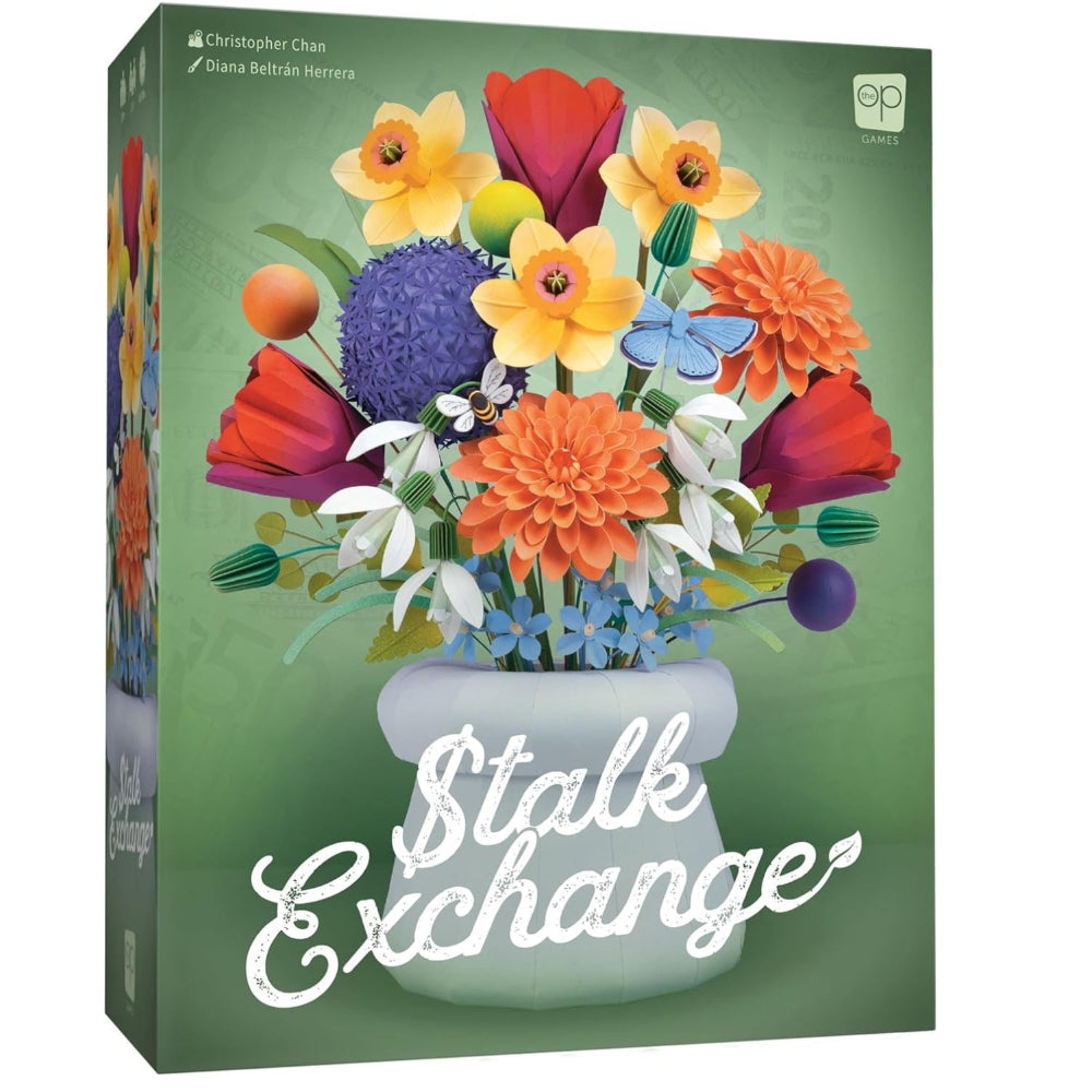 stalk exchange board game flowers strategy
