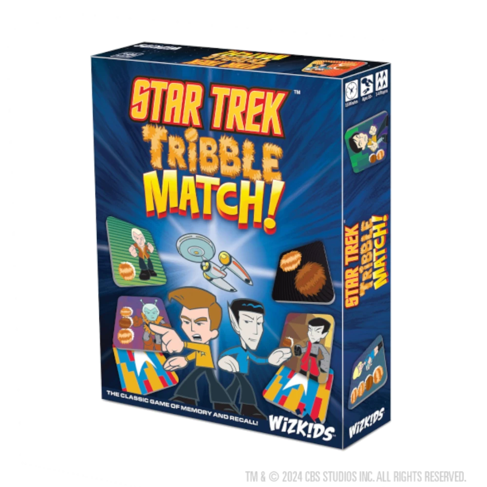Wizkids star trek tribble match board game box