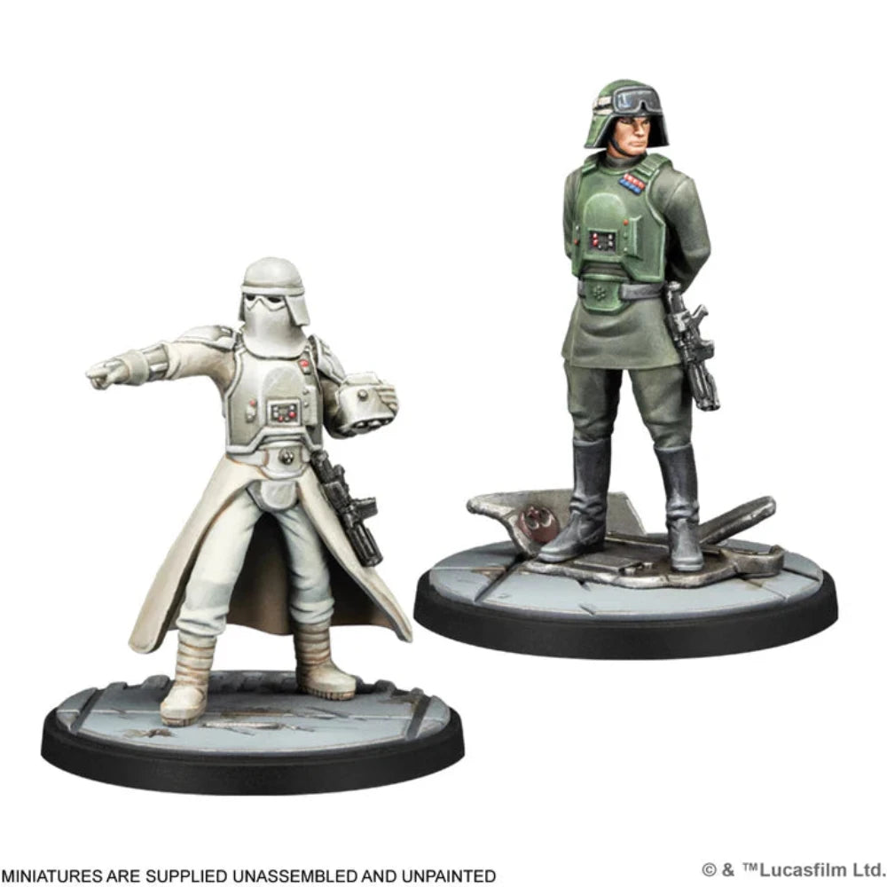 General Veers snowtrooper ieutenant disney miniatures