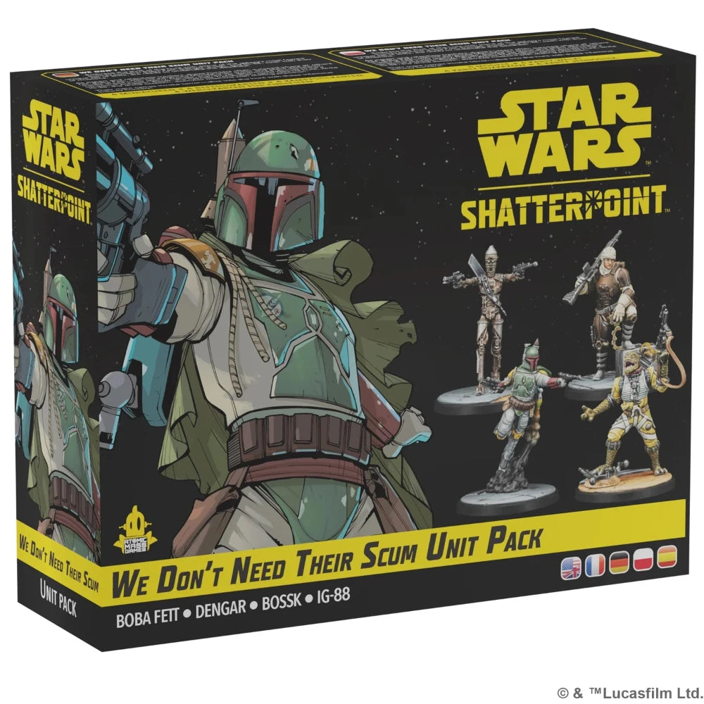 Star Wars Shatterpoint we don't need their scum unit pack