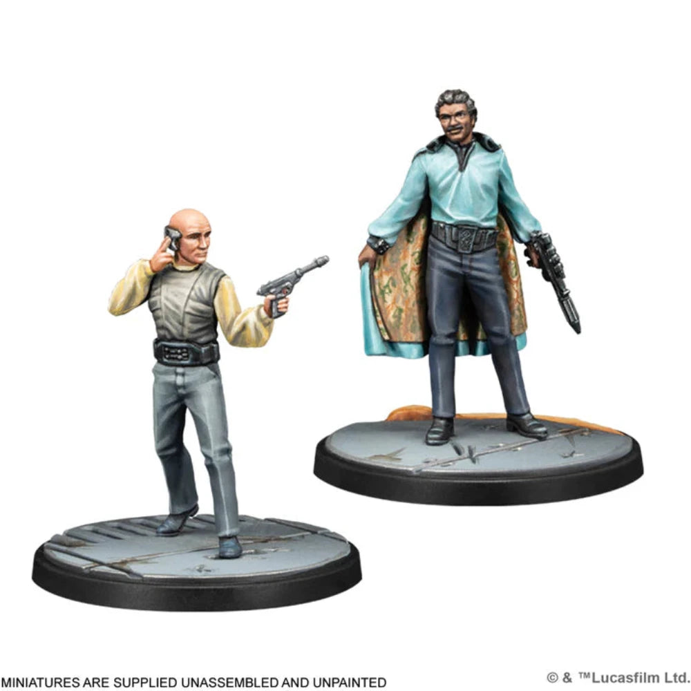 Lando Calrissian Lobot Disney miniatures