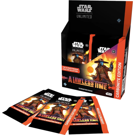 star wars unlimited a lawless time carbonite edition booster box