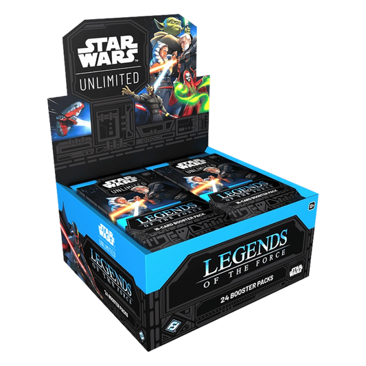 star wars unlimited legends force booster box sealed