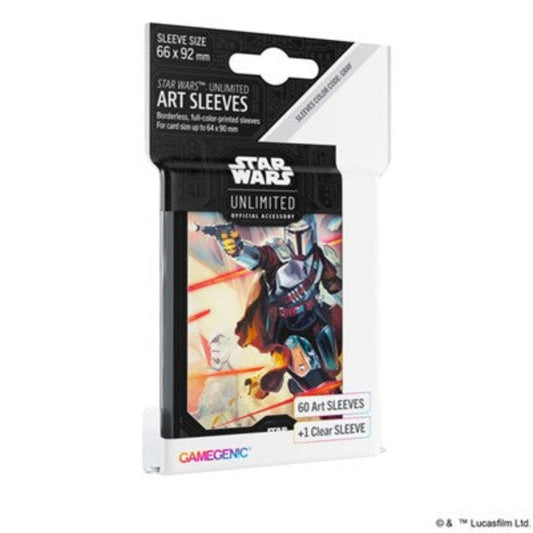 Star Wars Unlimited Mandalorian GAMEGEN!C art sleeves