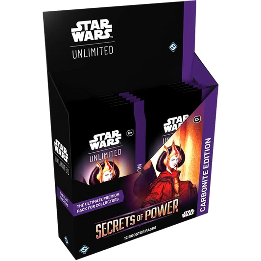 star wars unlimited secrets power carbonite booster premium