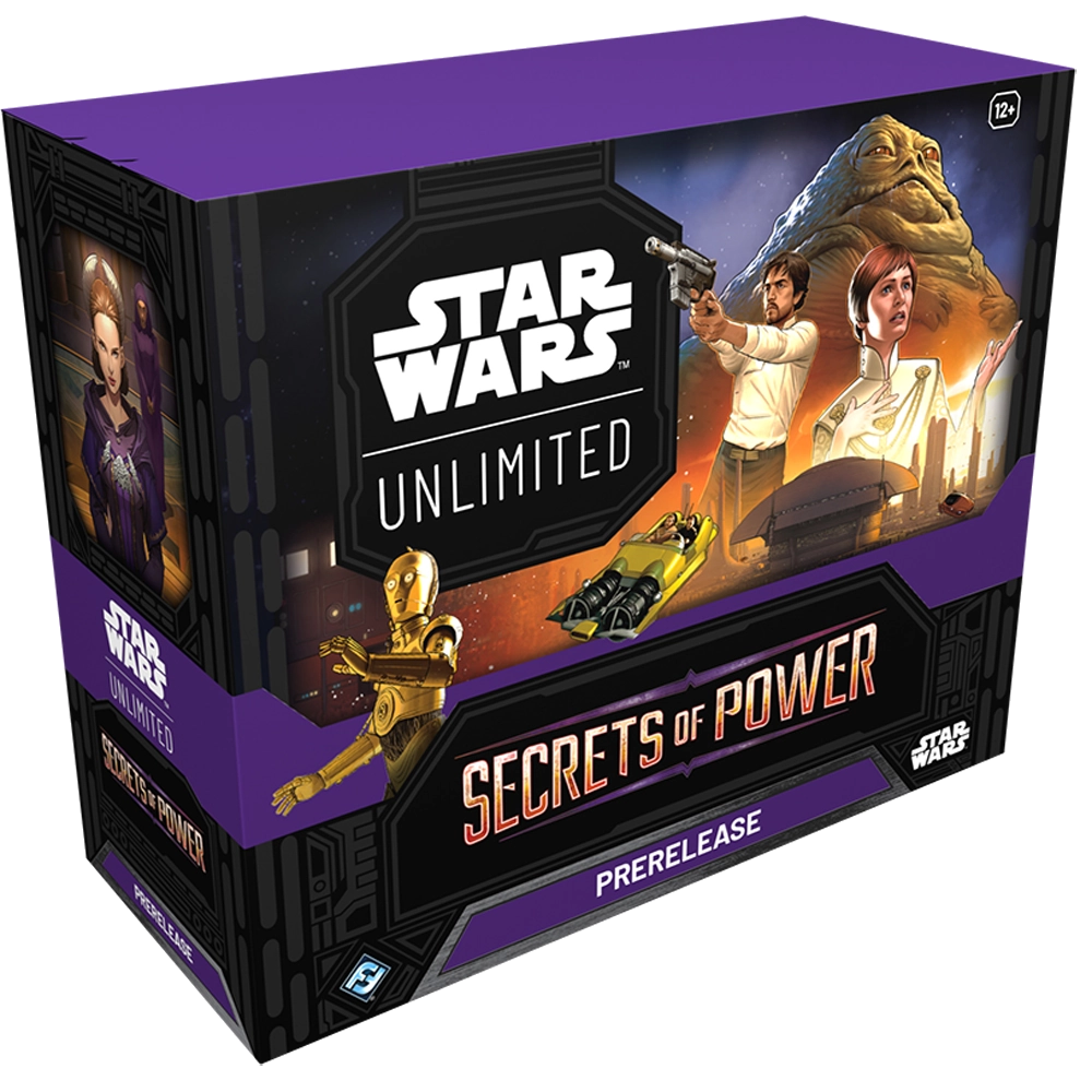 star wars unlimited tcg secrets power prerelease box