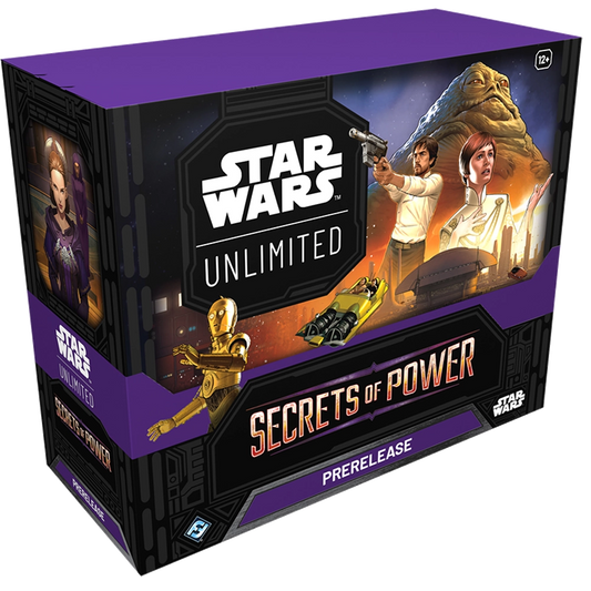 star wars unlimited tcg secrets power prerelease box