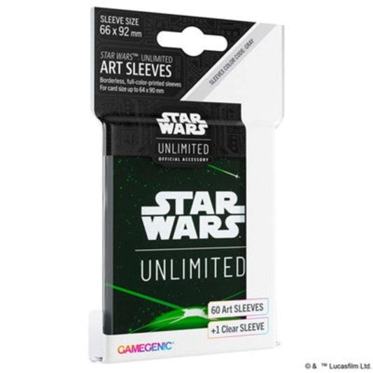Star Wars Unlimited space green art sleeves