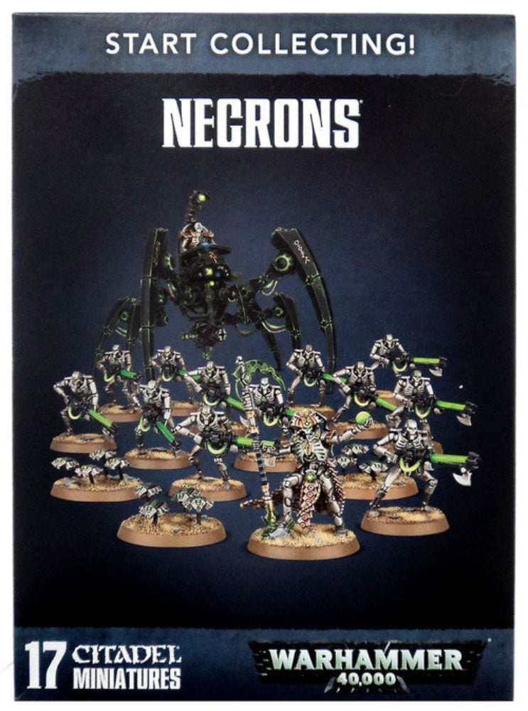 start collecting necrons warhammer 40k citadel miniatures scarab swarm