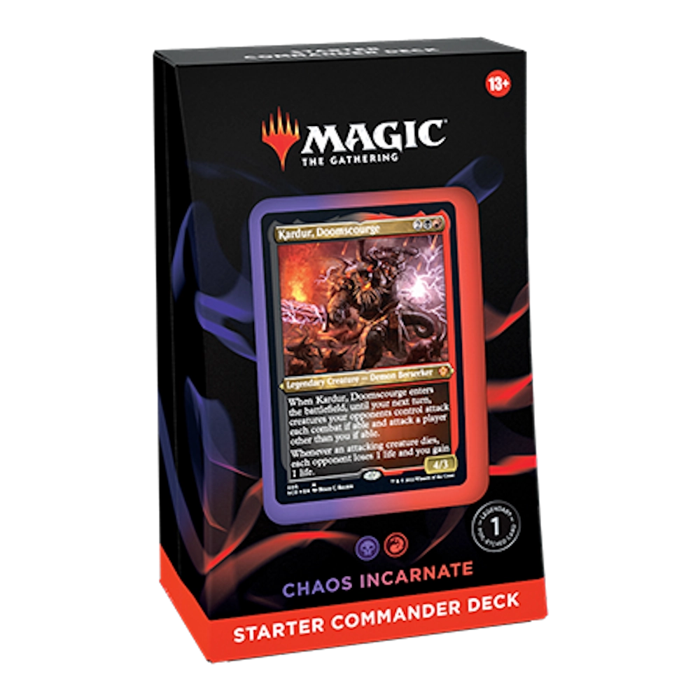 magic the gathering starter commander chaos incarnate