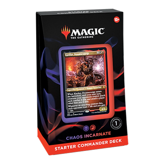 magic the gathering starter commander chaos incarnate