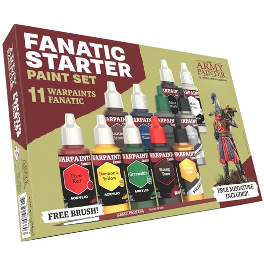 army painter fanatic starter set warpaints paint miniature