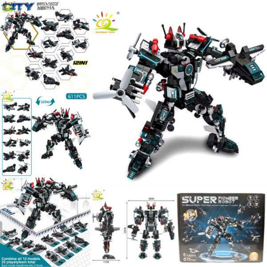 super pioneer robot STEM building toy 