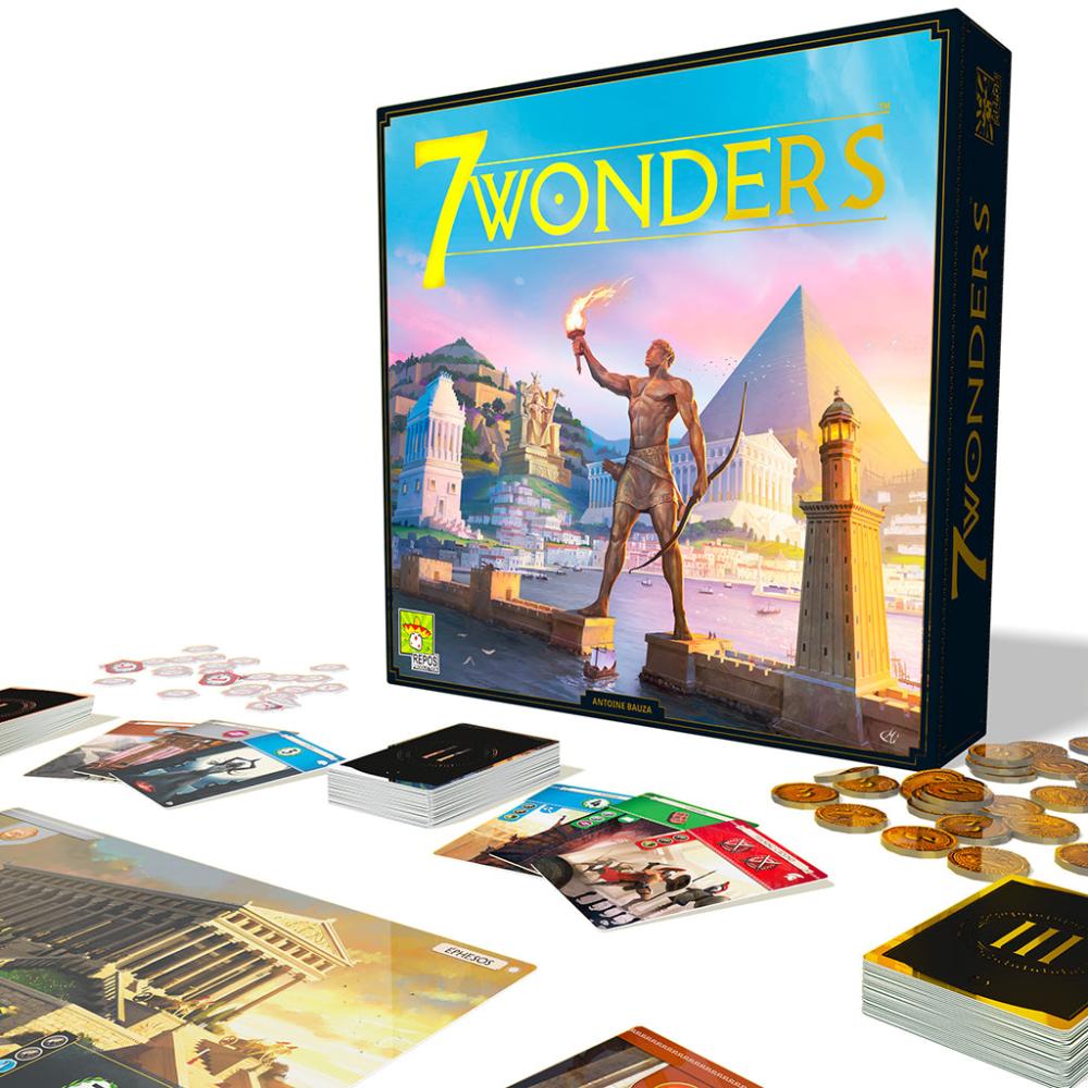 7 WONDERS BOARD GAME WORLDS MOST AWARDED GAME