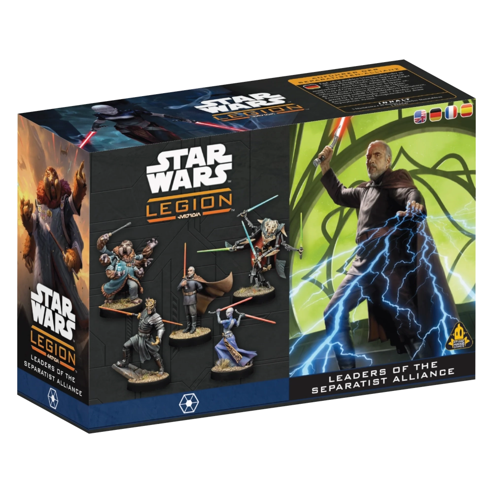 star wars legion leaders of the separatist alliance