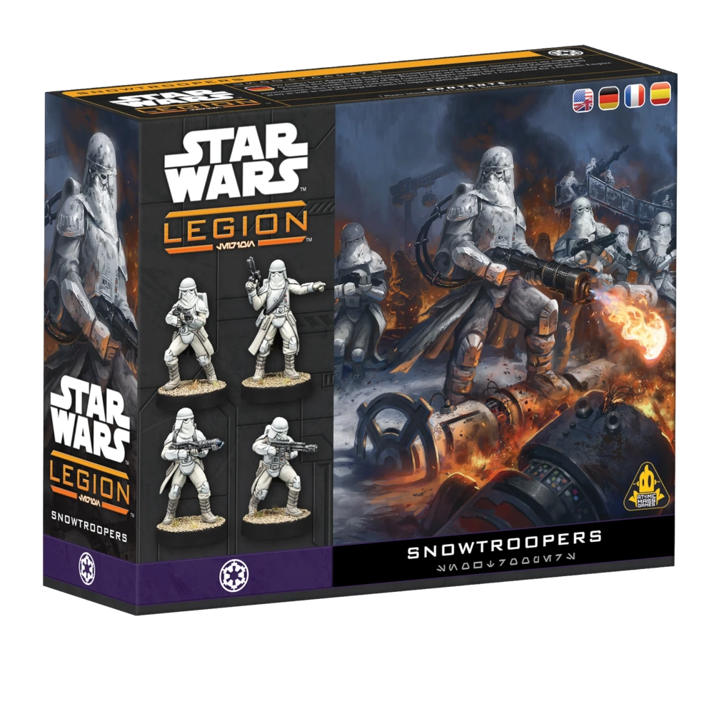 star wars legion snowtroopers snow troopers atomic mass games