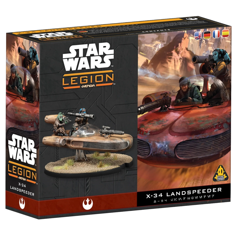 star wars legion x-34 landspeeder atomic mass