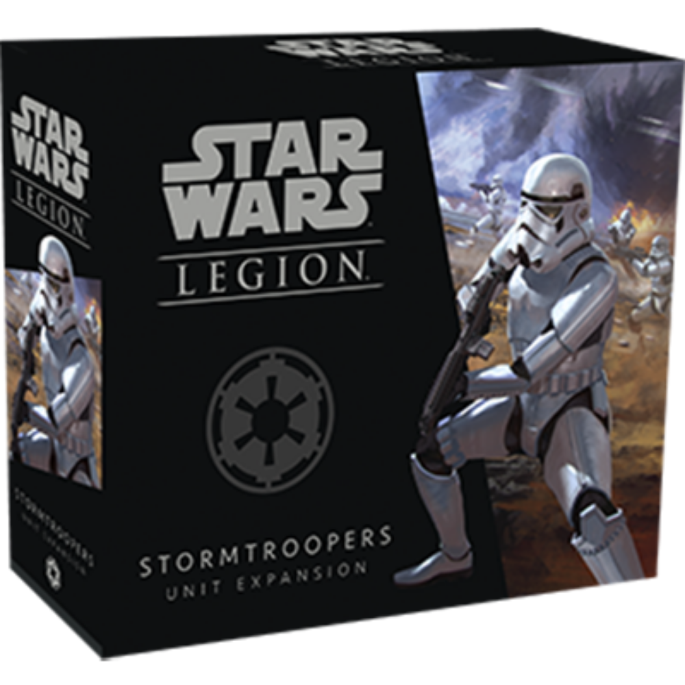 STAR WARS LEGION STORMTROOPERS UNIT EXPANSION BOX FRONT