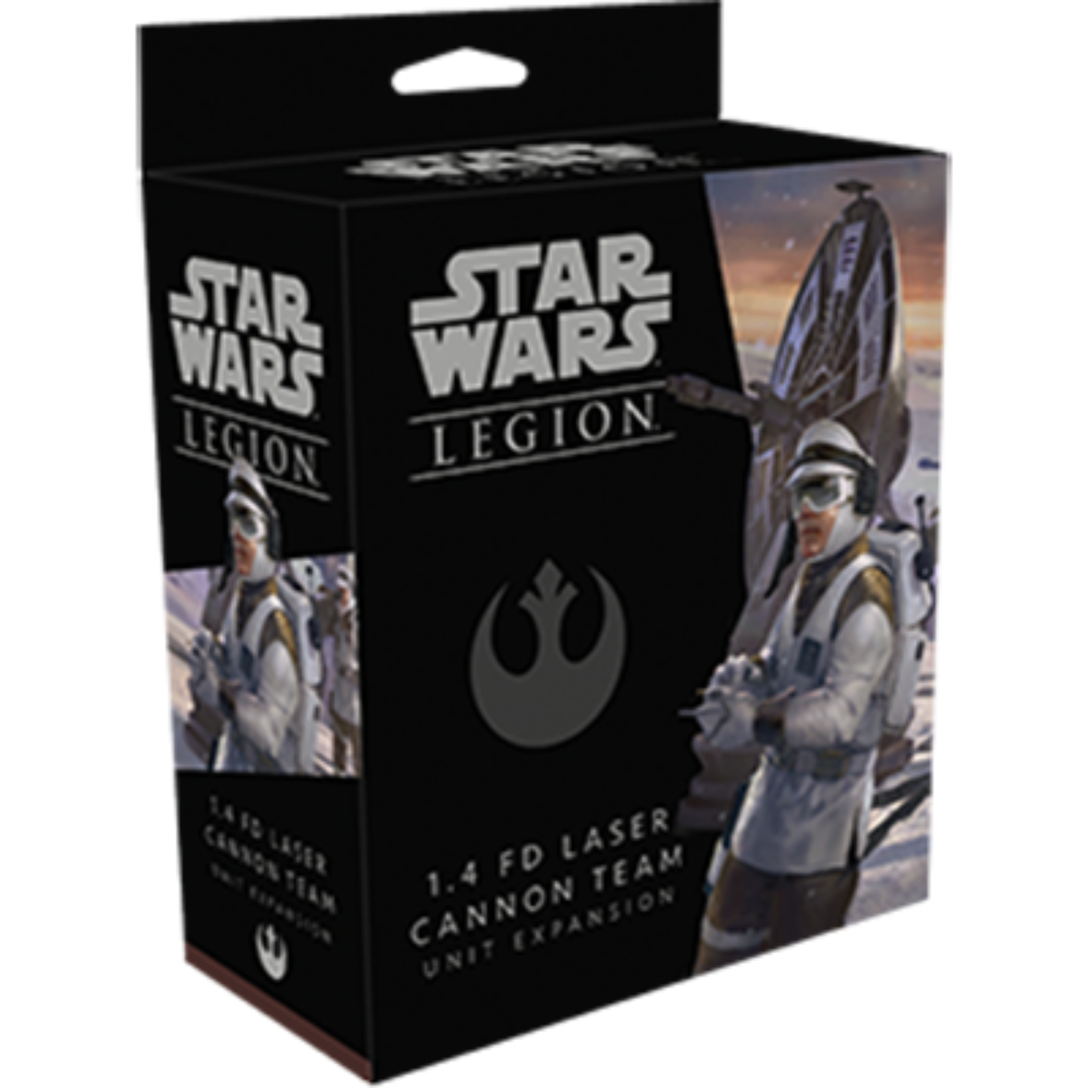 STAR WARS LEGION 1.4 FD LASER CANNON TEAM UNIT EXPANSION BOX FRONT