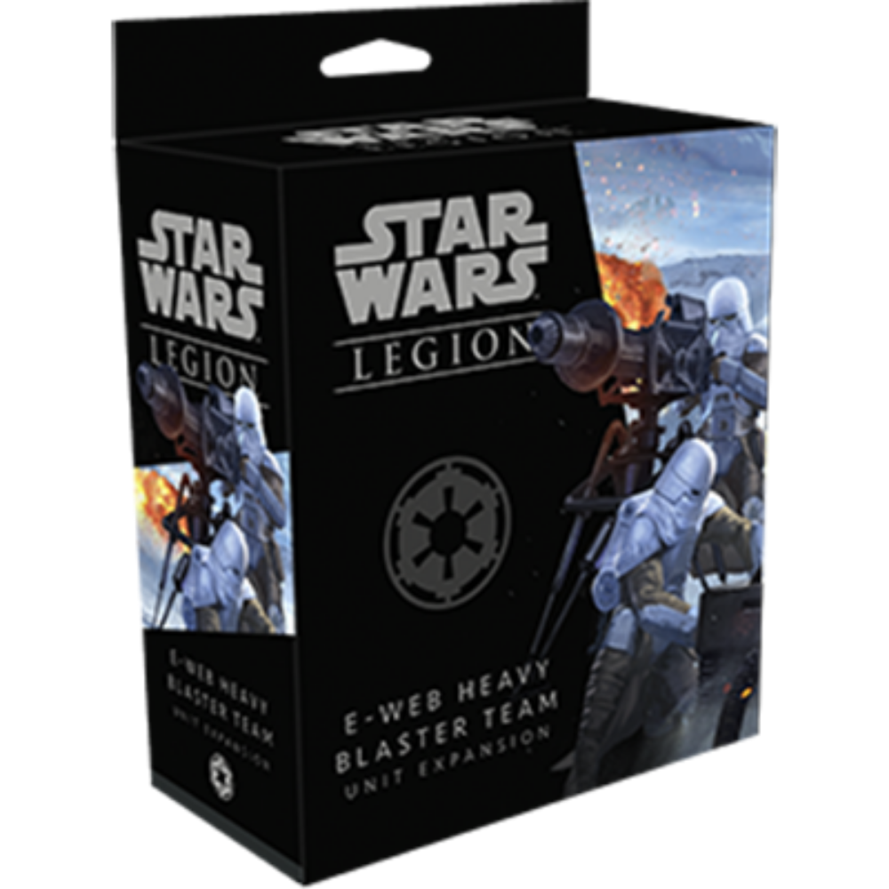 STAR WARS LEGION E-WEB HEAVY BLASTER TEAM UNIT EXPANSION BOX FRONT