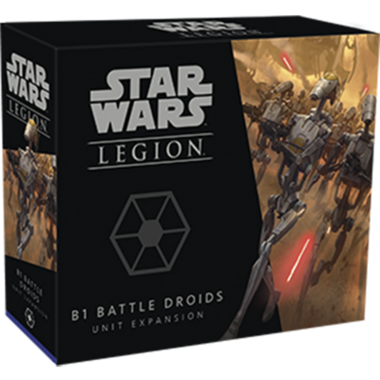 STAR WARS LEGION B1 BATTLE DROIDS UNIT EXPANSION BOX FRONT