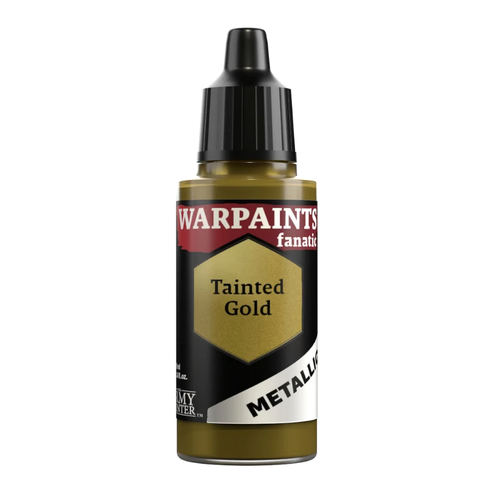 army painter warpaints fanatic paint metallic tainted gold
