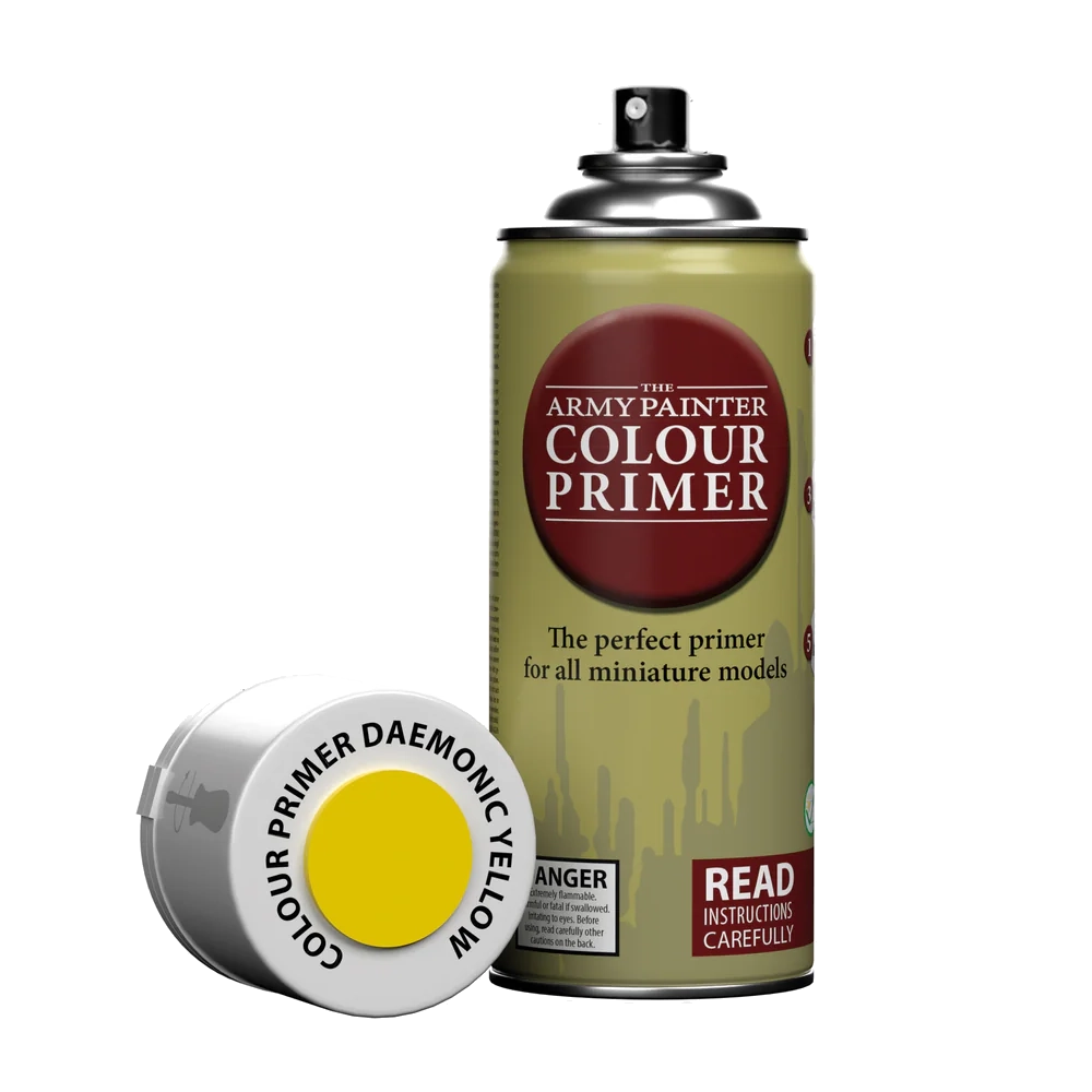 army painter colour primer daemonic yellow