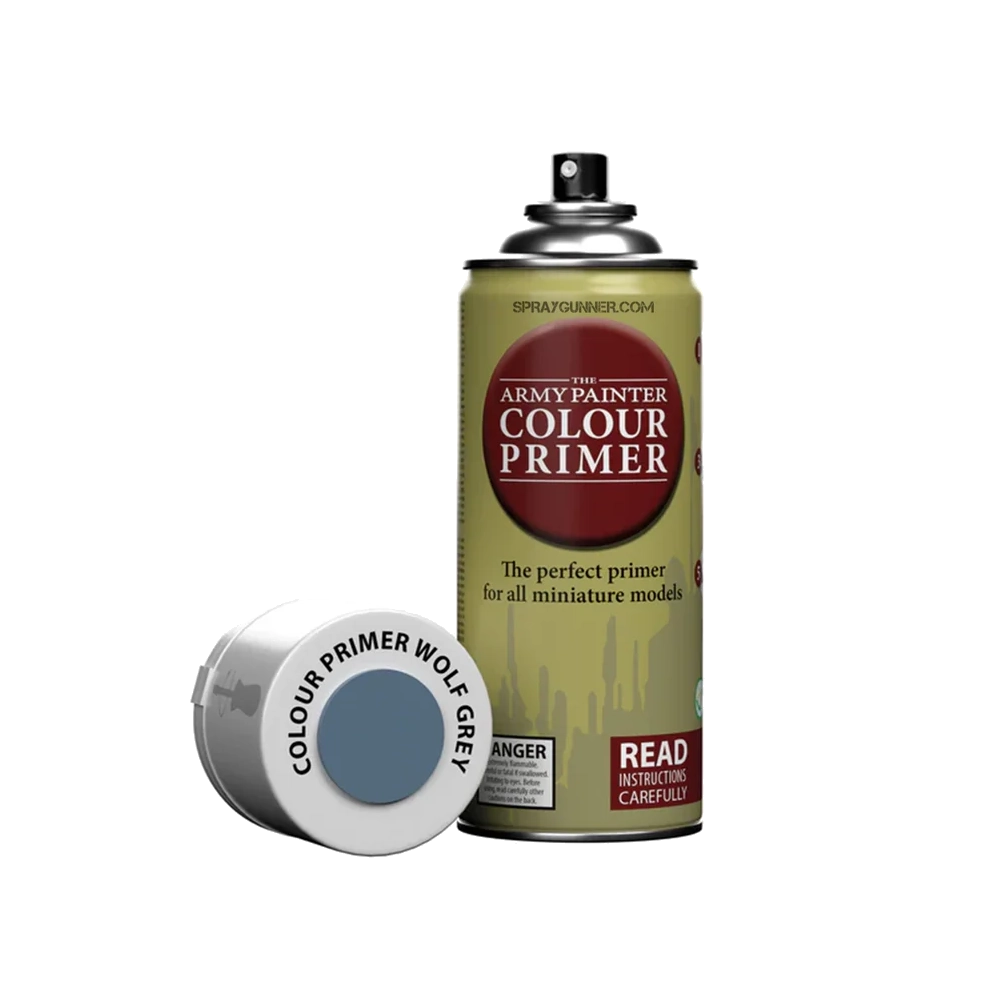 army painter colour primer wolf grey