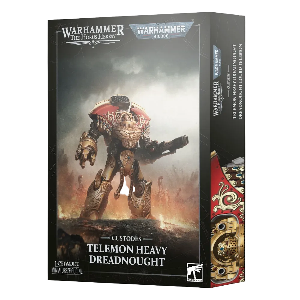 warhammer horus heresy 40k custodes telemon heavy dreadnaught