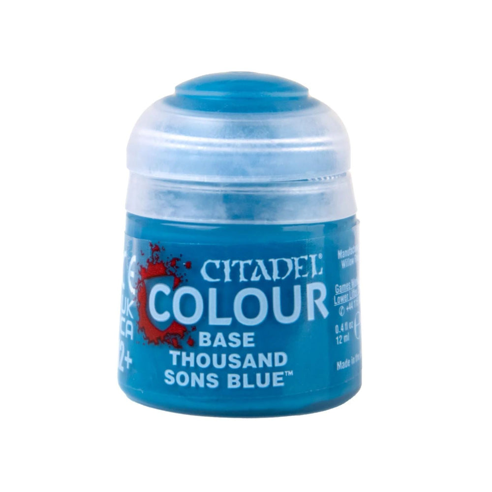 citadel colour color base paint thousand sons blue