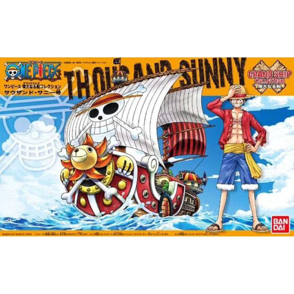 one piece thousand sunny model kit