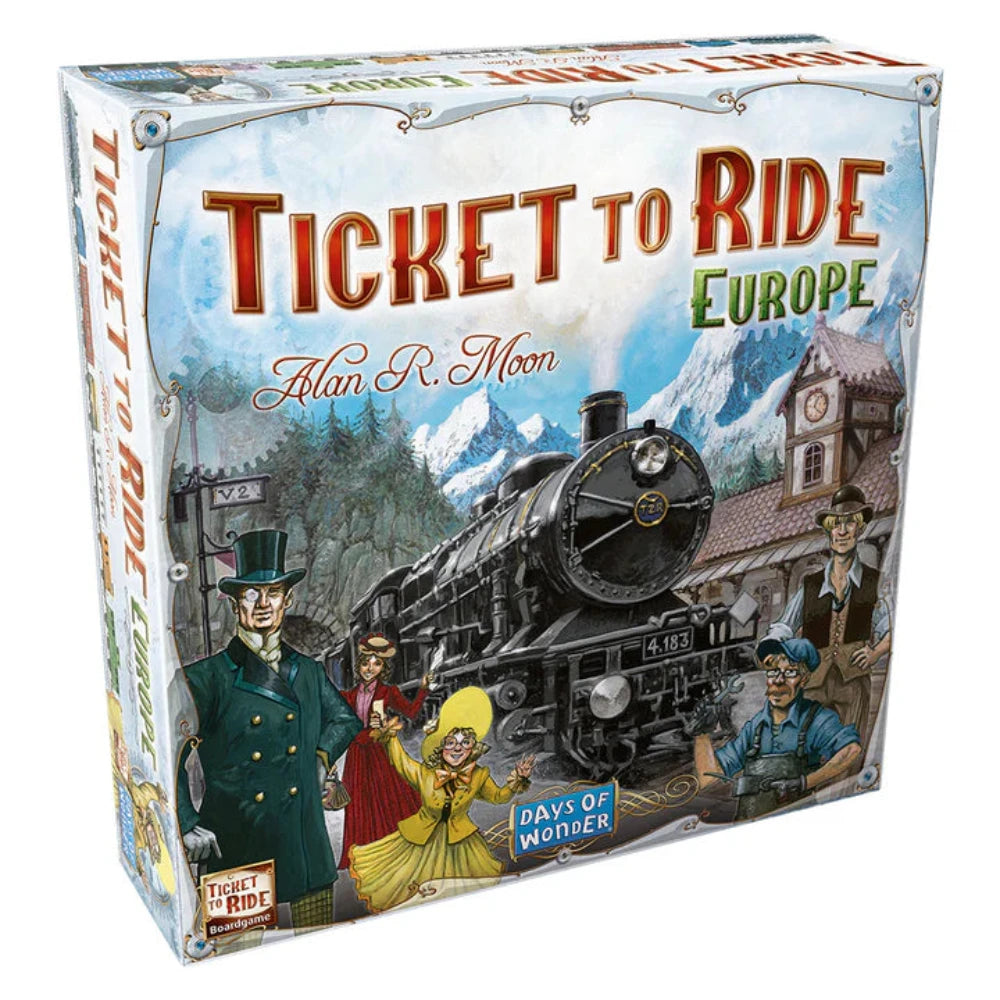 ticket to ride europe board game family fun