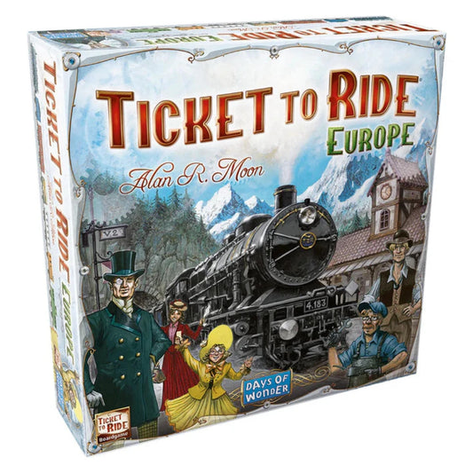 ticket to ride europe board game family fun