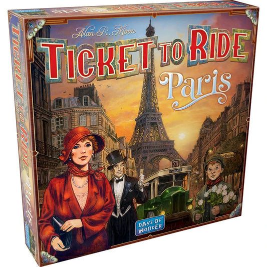 ticket to ride paris family fun board game