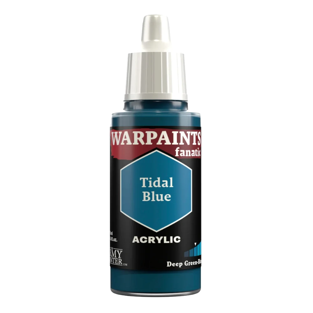 army painter warpaints fanatic paint acrylic tidal blue