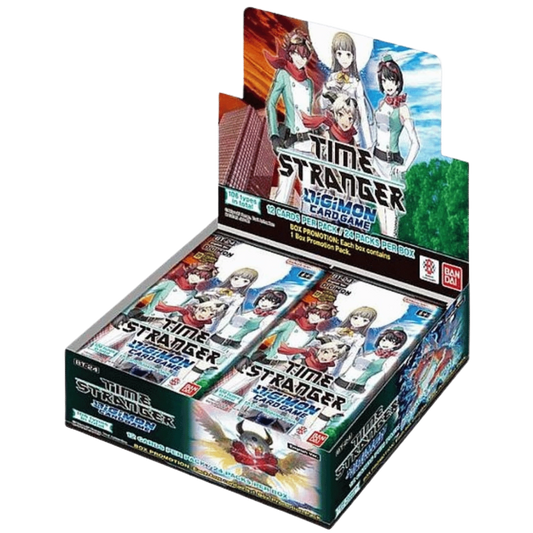 digimon card game time stranger booster display