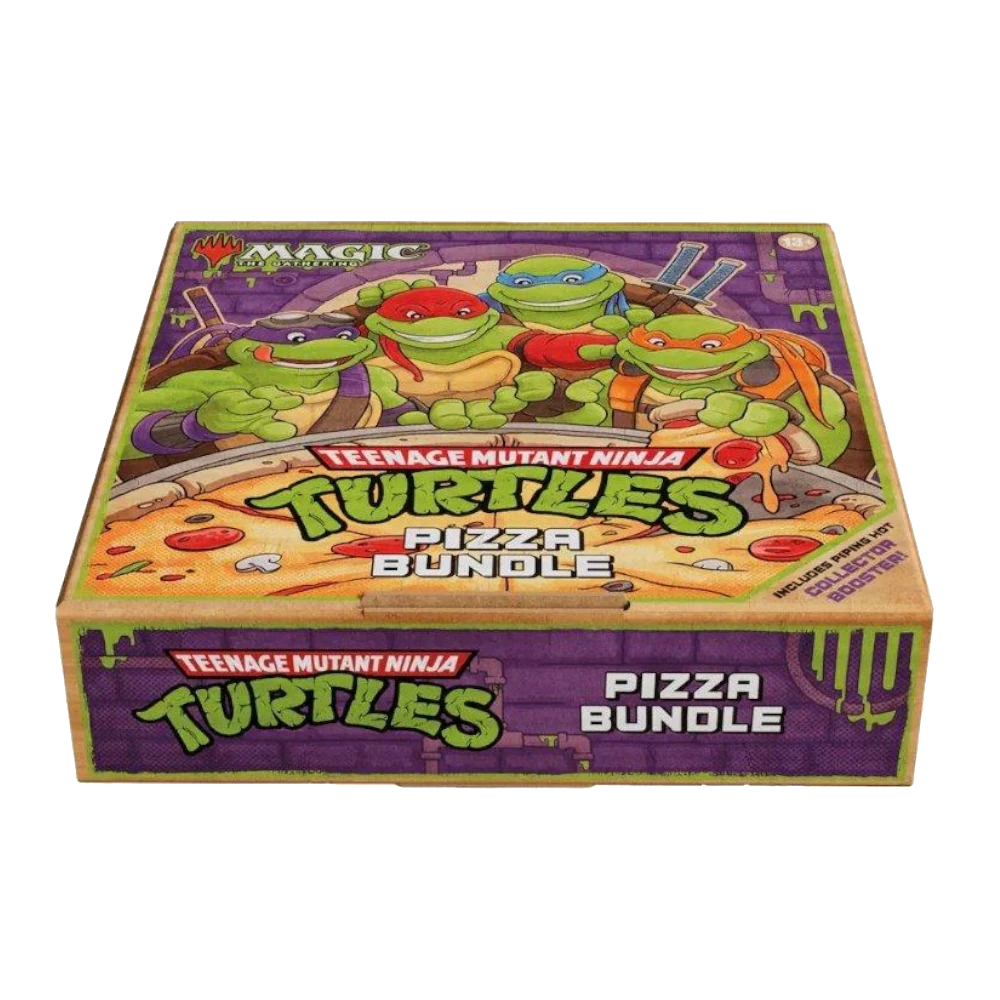 magic gathering teenage mutant ninja turtles pizza bundle