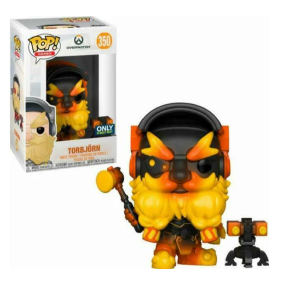 FUNKO POP! GAMES OVERWATCH TORBJORN 350 BOX FRONT
